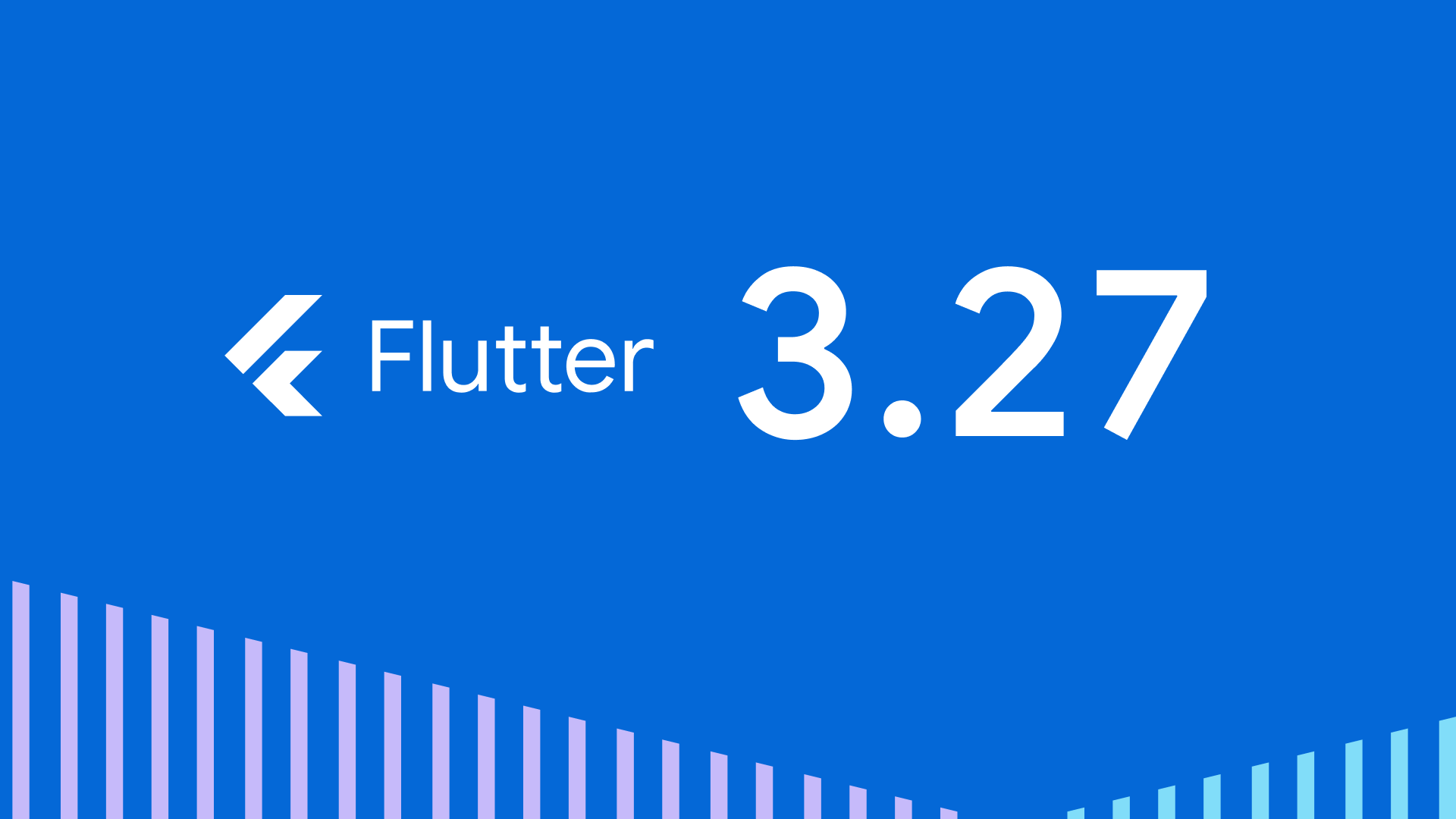 Flutter 3.27 中的新功能